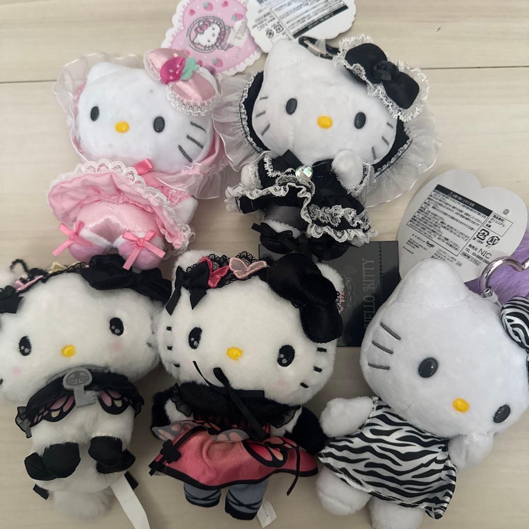 ハローキティ ぬいぐるみ 6体セット　定価13900円