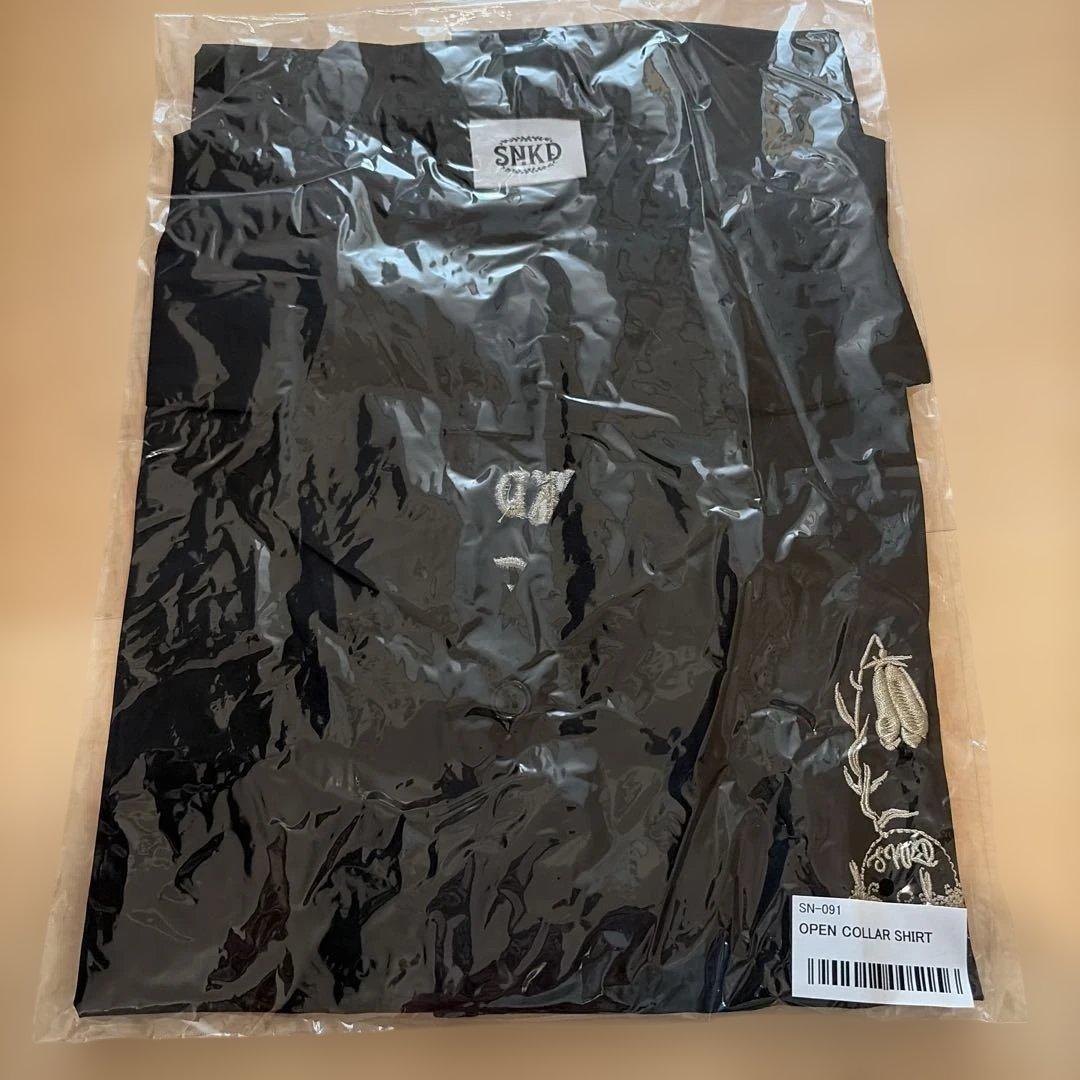 snaked lows SNKD オープンカラーシャツ