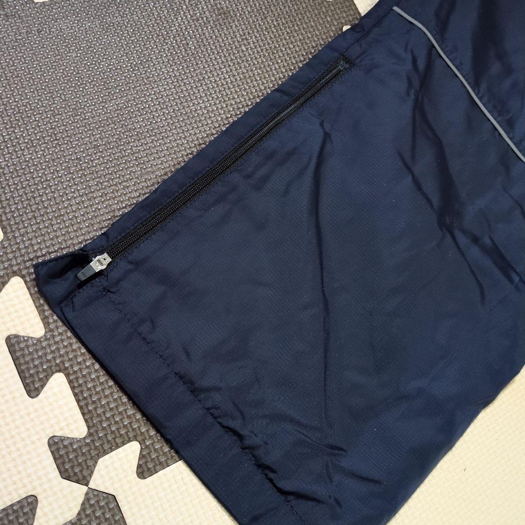 【MIZUNO】【美品】ウィンドブレーカー　上下セット ネイビー　ＸＬ　訳あり