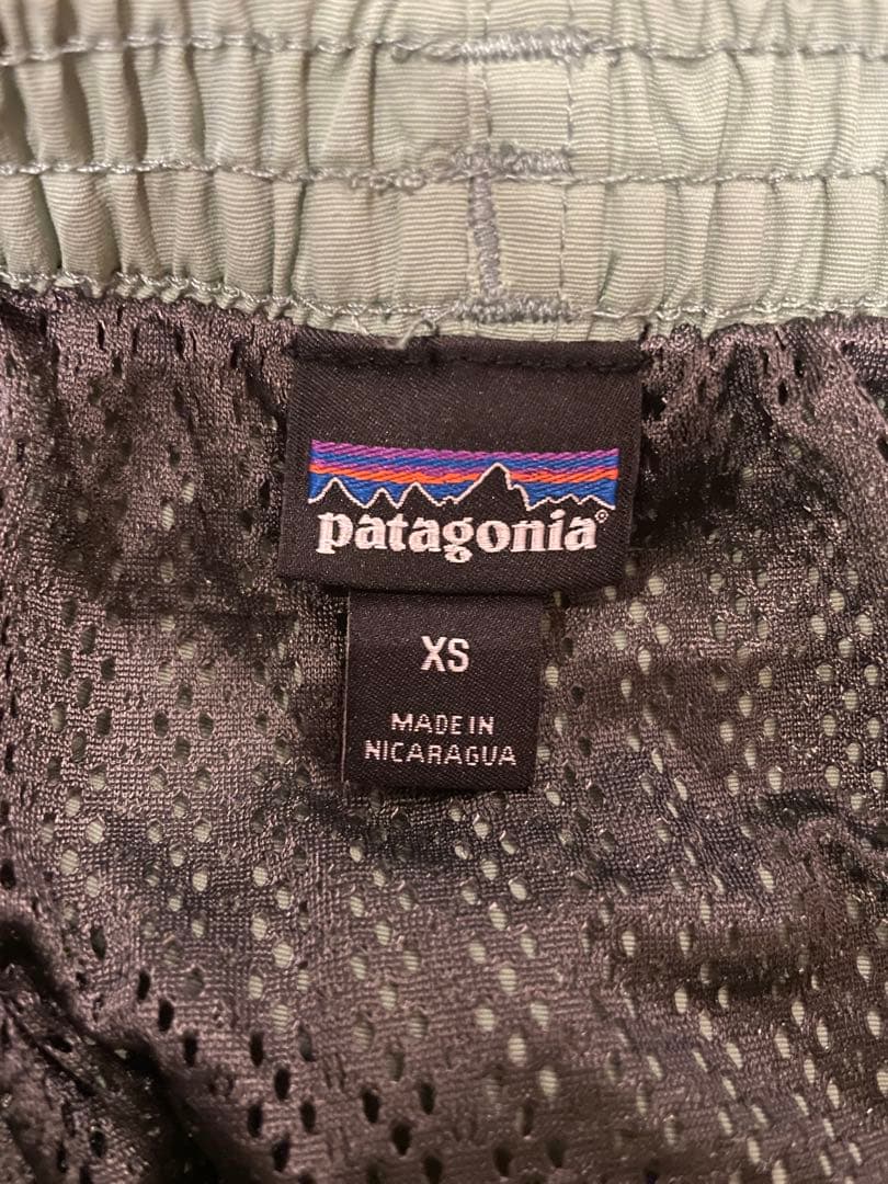 patagonia バギーズショーツ グリーン
