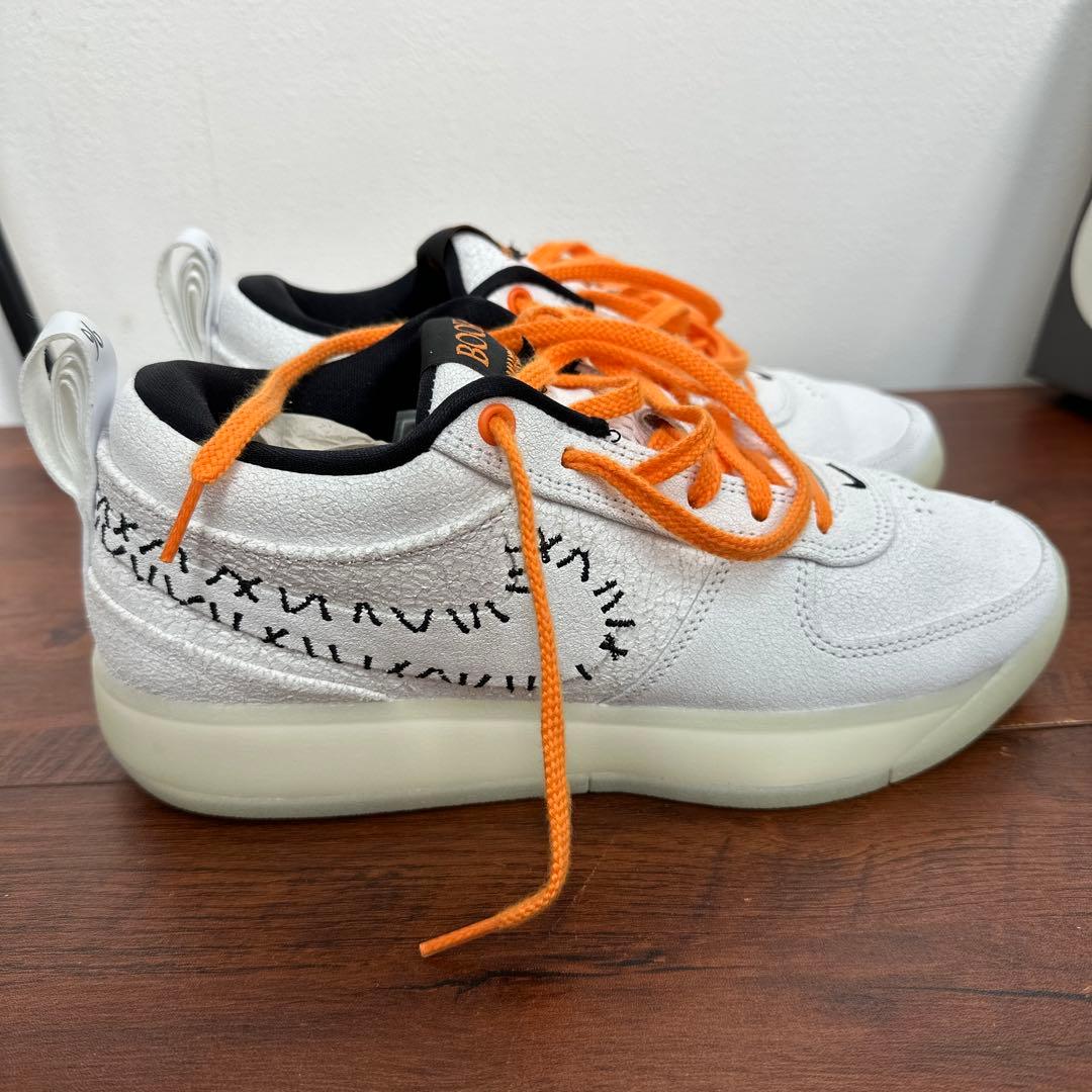 ★美品★NIKE BOOK 1 CHAPTER ONE ホワイトオレンジ26cm