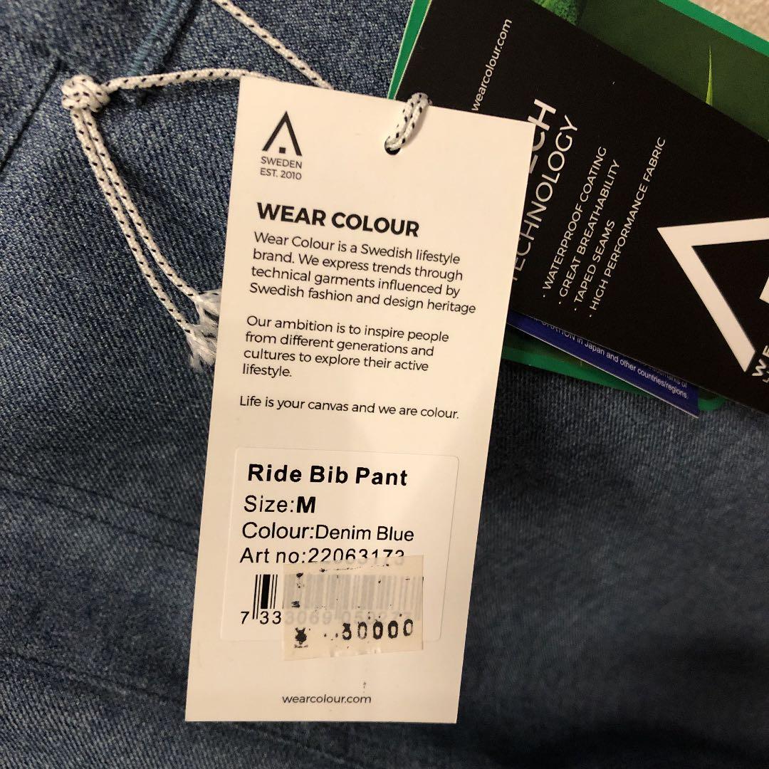 WEAR COLOUR ウェアーカラービブパンツride bib pant M