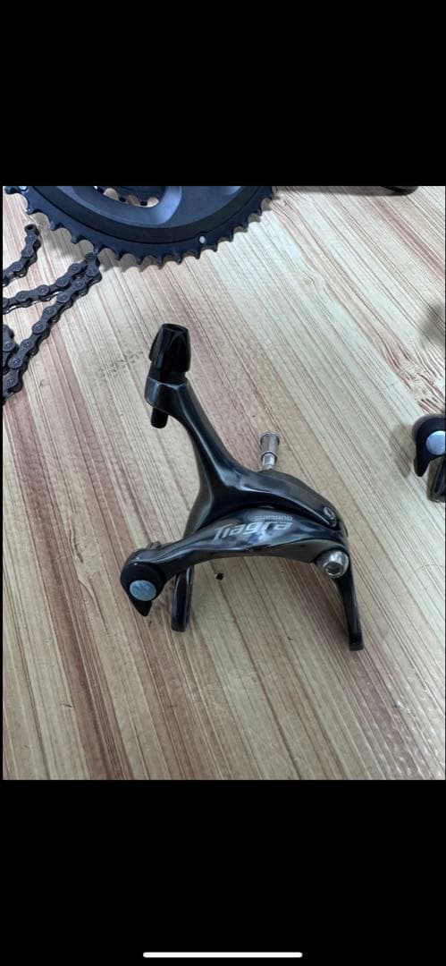 Tiagra コンポフルセット スプロケも入ります。
