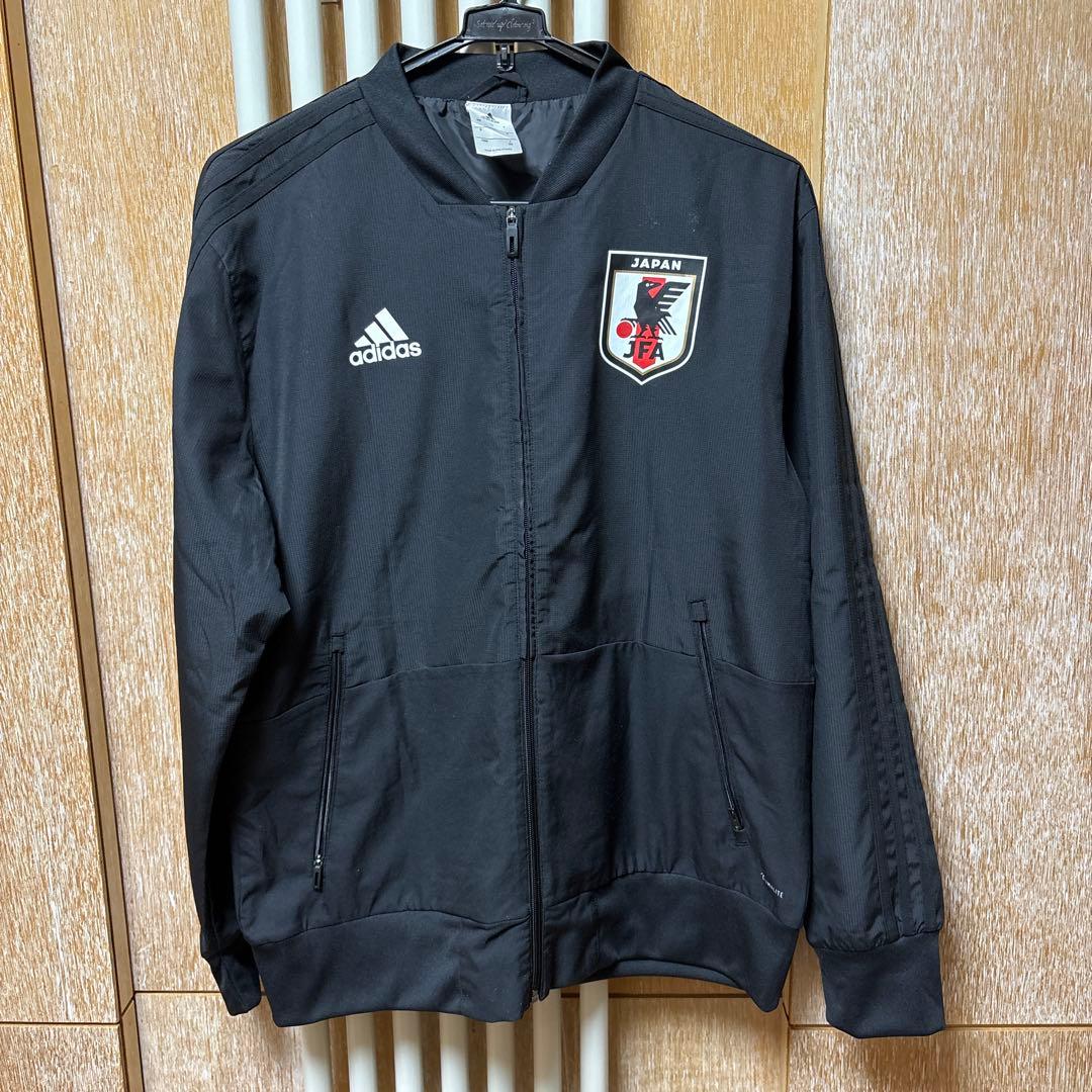 adidas 日本サッカー協会 ウィンドブレーカー ブラック