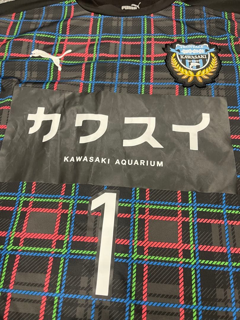 川崎フロンターレ トレーニングマッチ ユニフォーム 鄭成龍 タオル２枚セット