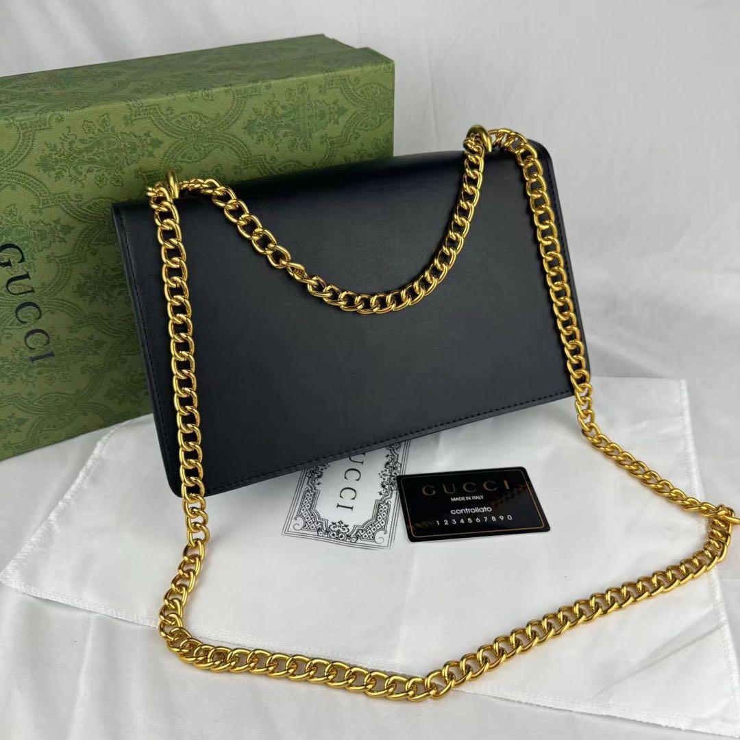GUCCI グッチ チェーン ショルダーバッグ レディース