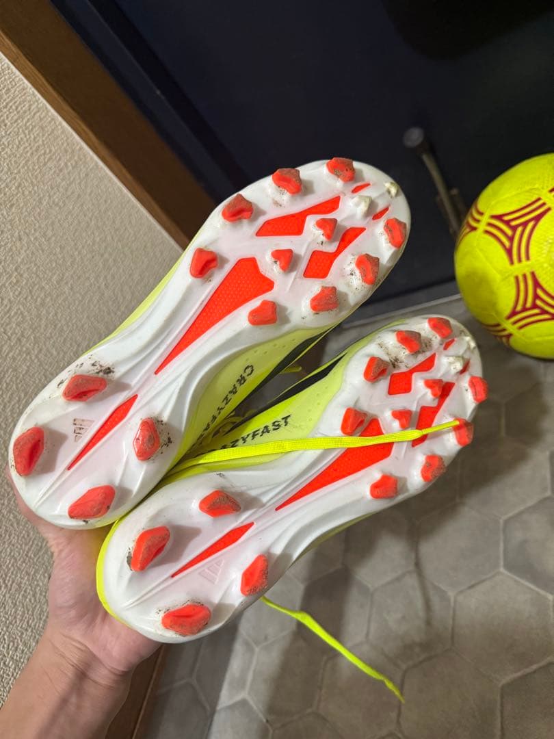 adidas サッカーボールとシューズセット NIKEキーパーグローブ