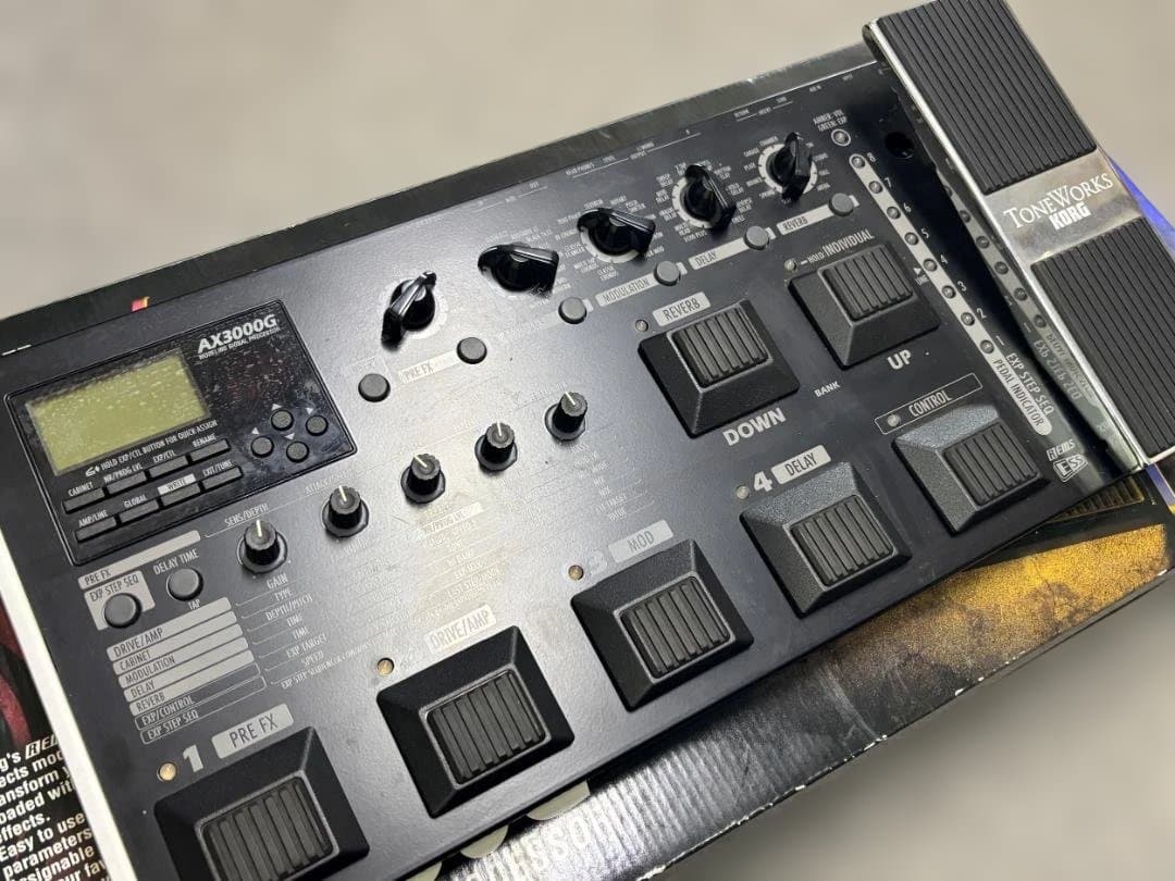 KORG TONEWORKS AX3000G マルチエフェクター 元箱付