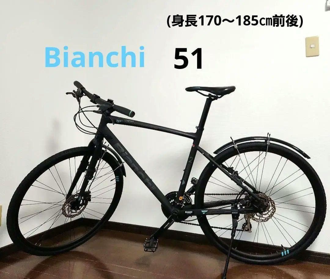 【名古屋・手渡限定】ビアンキ★c-sport2 51サイズ ブラック