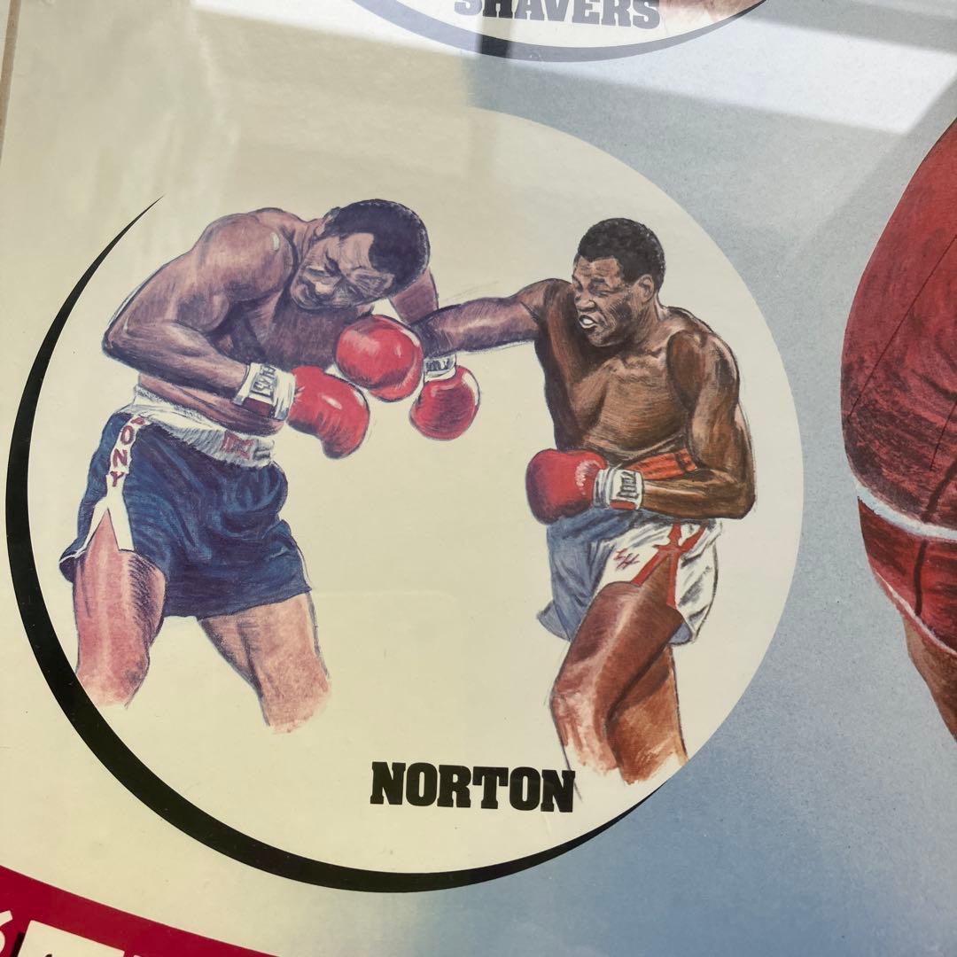 Larry Holmes サイン入りボクシングアート