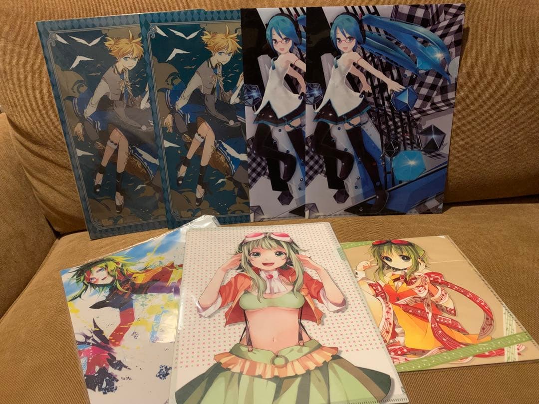 【一部未開封】ボーカロイド、ミカグラ学園組曲等　クリアファイル　まとめ売り