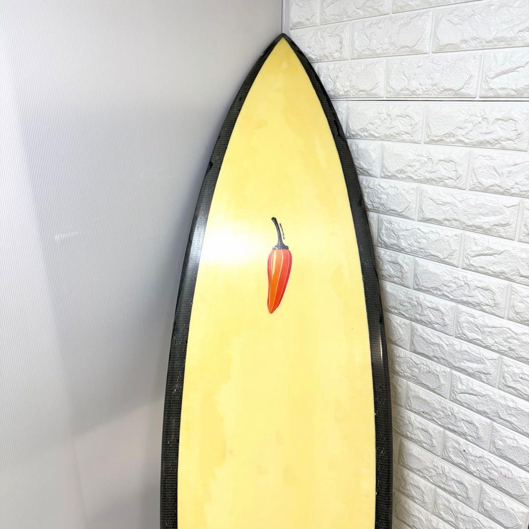 希少モデル　chilli サーフボード　fiberflex 5’11ft