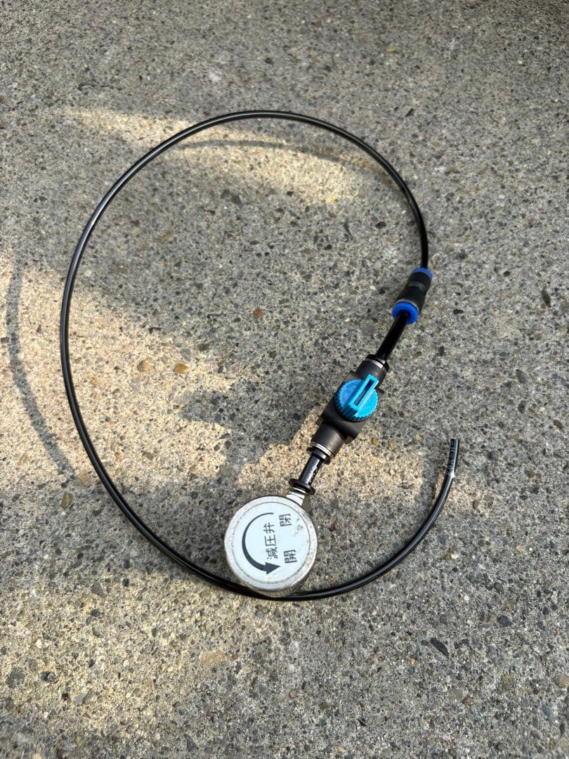 ガスガン　レギュレータ水草CO2仕様中古