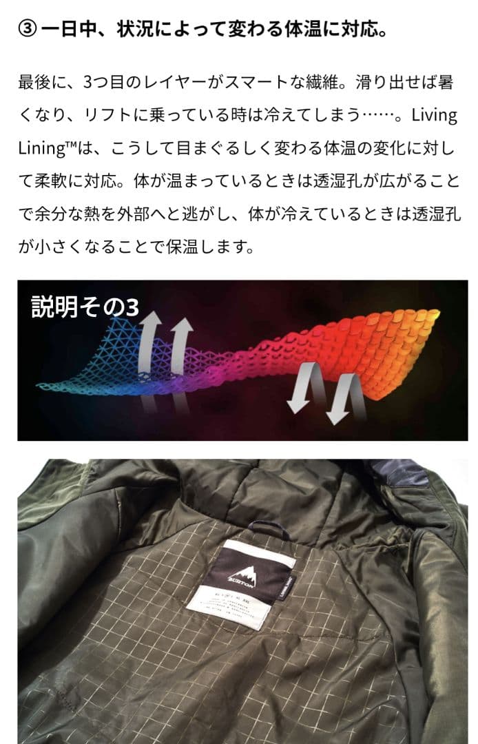 最高級　GORE-TEX　 BURTON　AK サイクリック