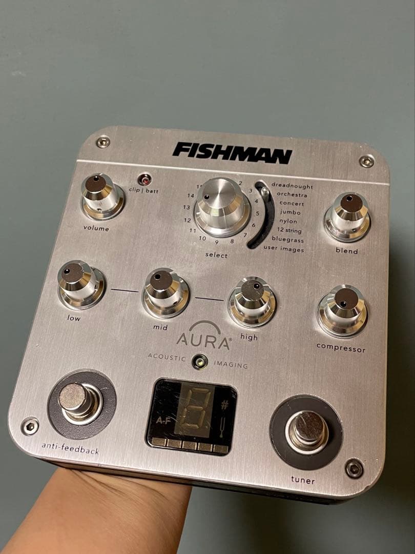 FISHMAN AURA プリアンプ