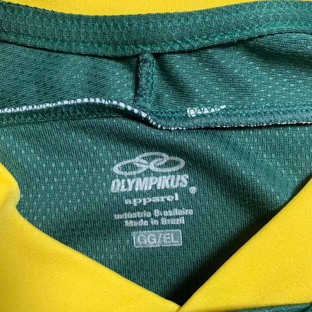 00s 未使用 タグ付 Olympikus バレーボール ブラジルゲームシャツ