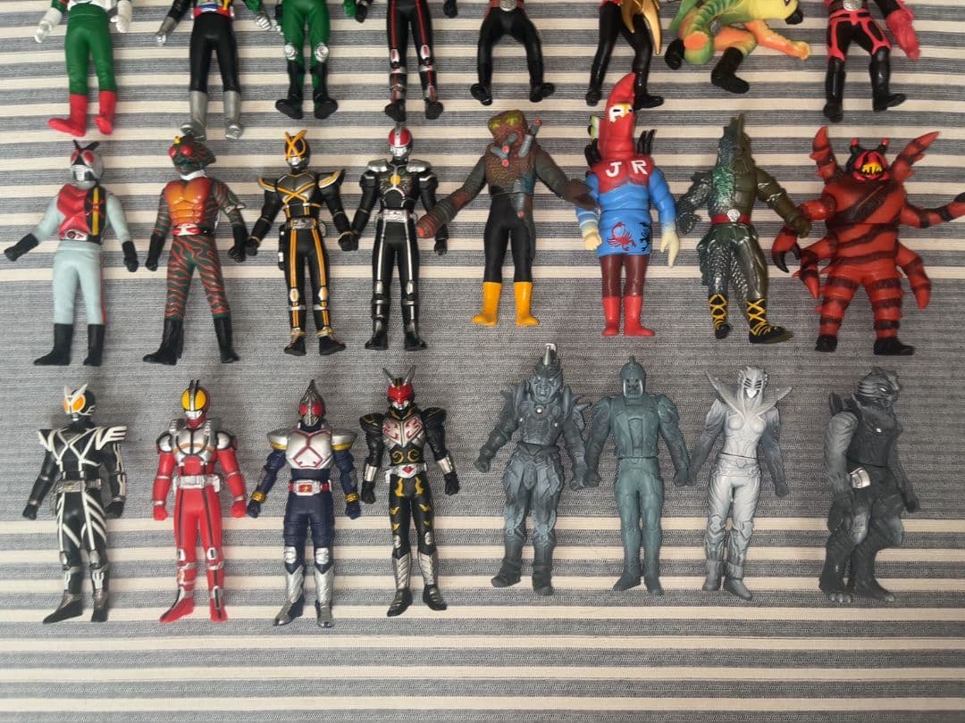 仮面ライダー　ソフビ道　コンプセット
