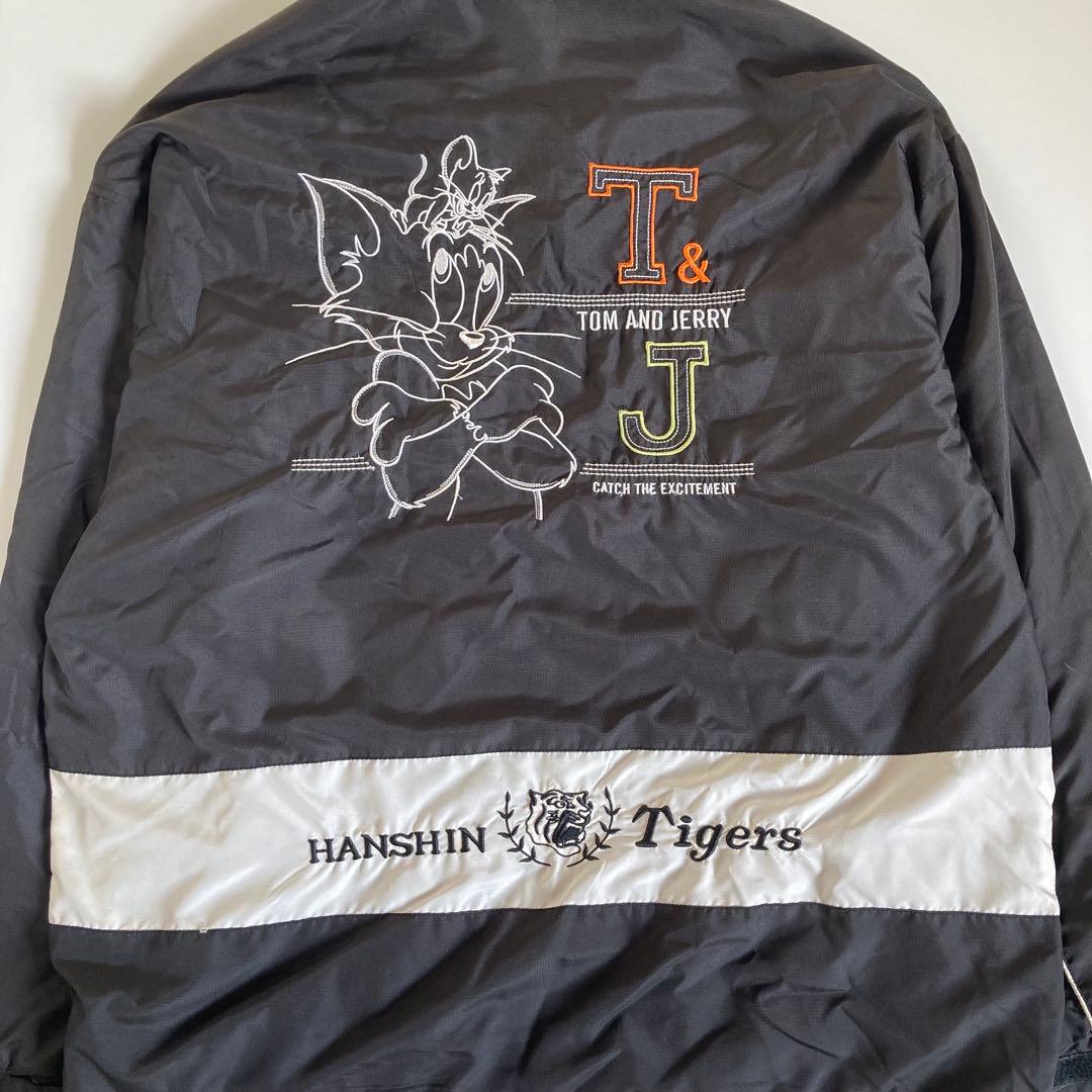【レア】阪神タイガース × トムとジェリー コラボジャケット 刺繍デザイン LL