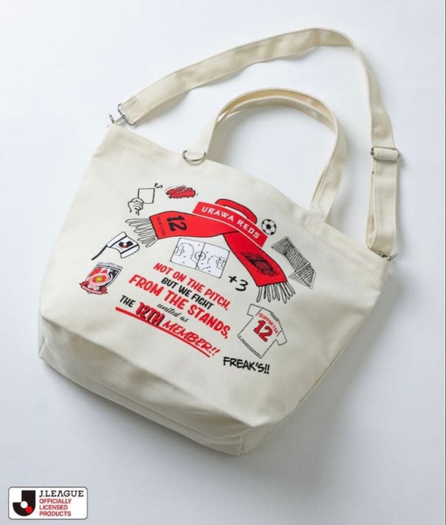 新品J.LEAGUE × FREAK'S STORE トートバッグ　浦和レッズ