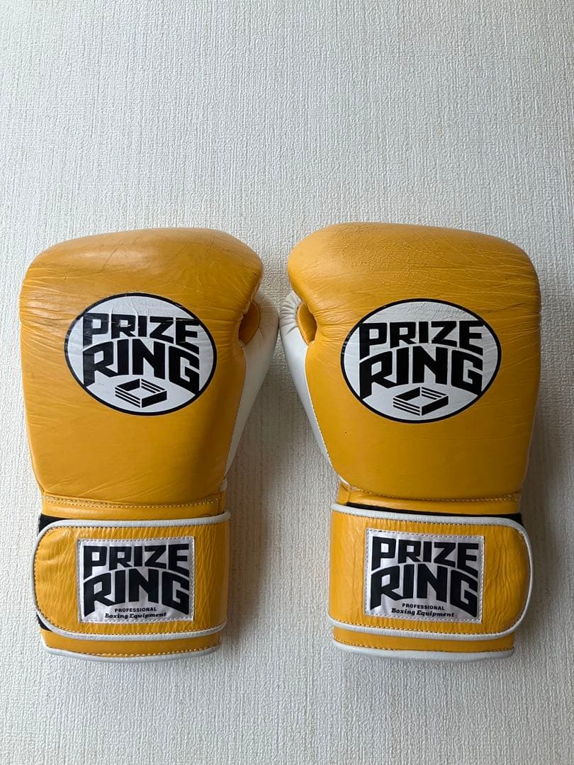 PRIZE RING ボクシンググローブ 10 oz イエロー