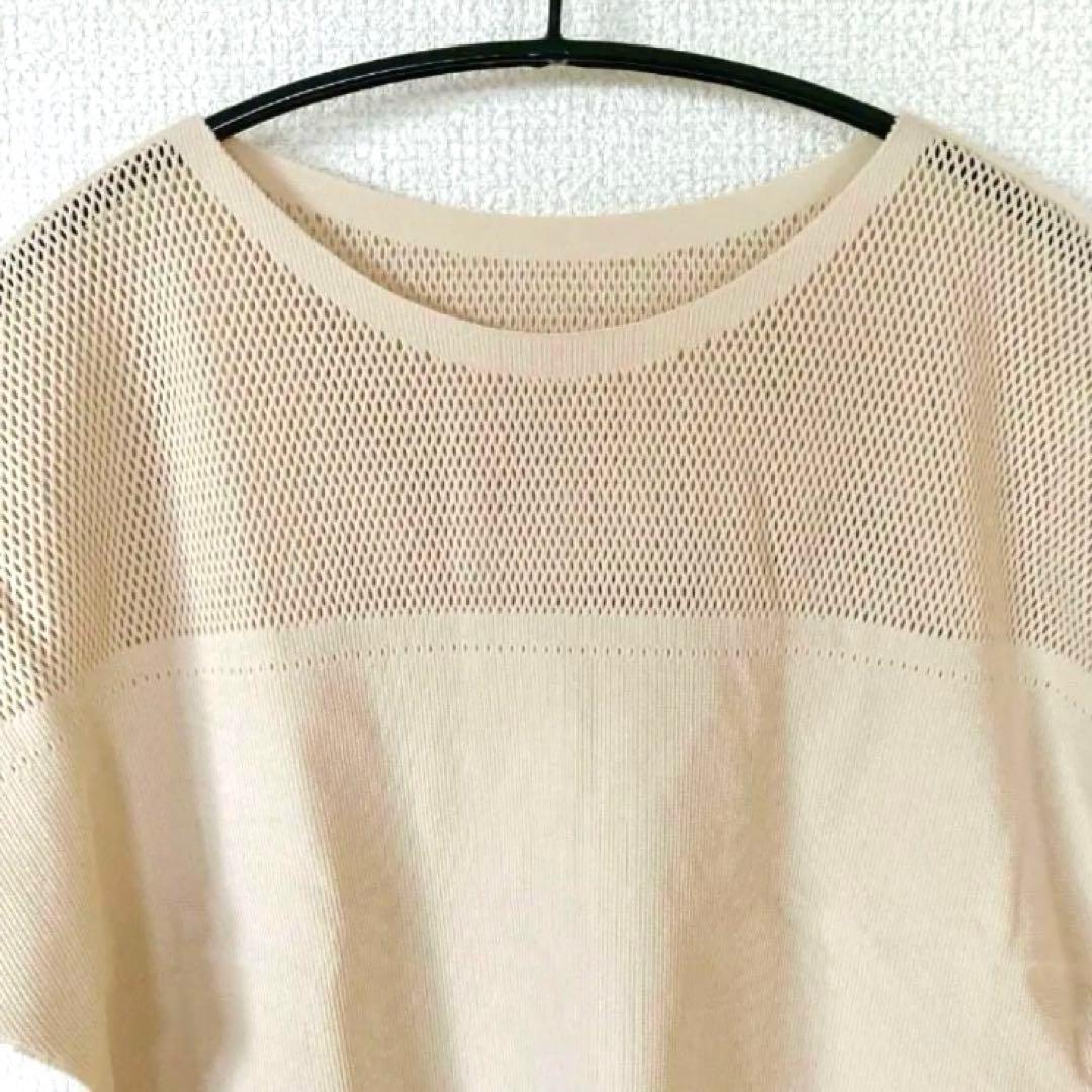 チャコット ノーソーイングニット メッシュ Tシャツ M ヨガウェア バレエ