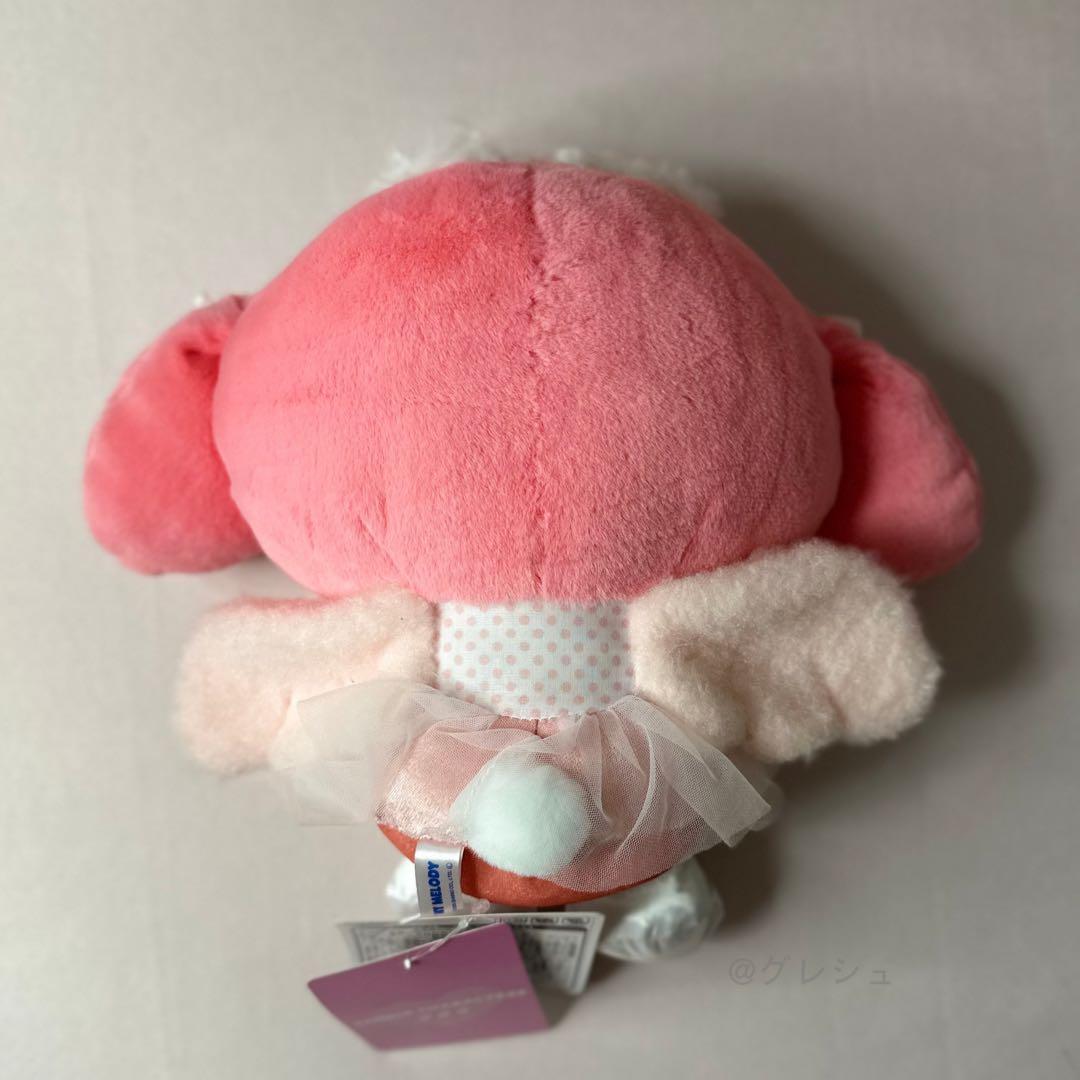 マイメロディ エンジェルバレリーナ ぬいぐるみ＋マスコットホルダー 2点セット
