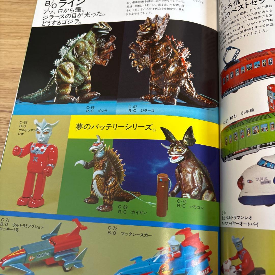 ポピー　ブルマァク マルサン　カタログ　無版権　怪獣パチ　パチソフビ