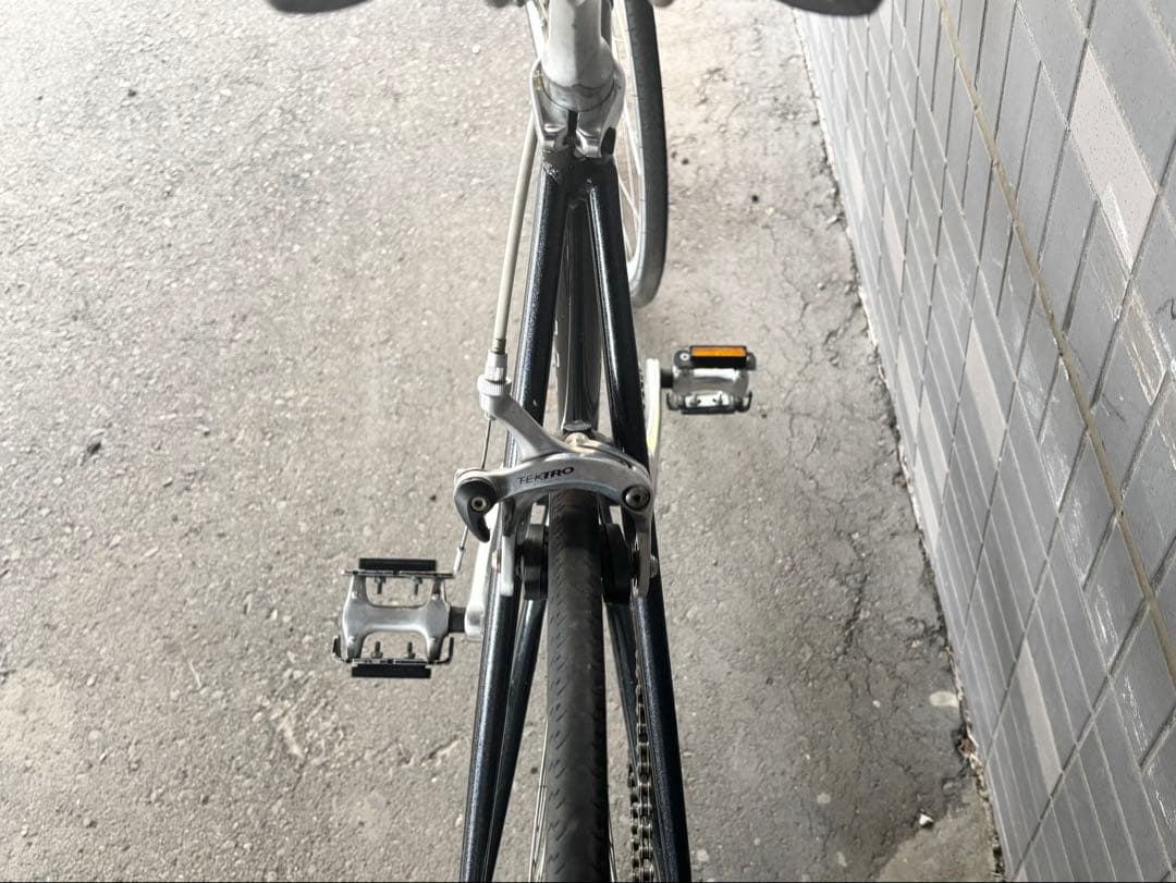 送料込 FUJI FEATHER クロモリ ピストバイク 52 完成車