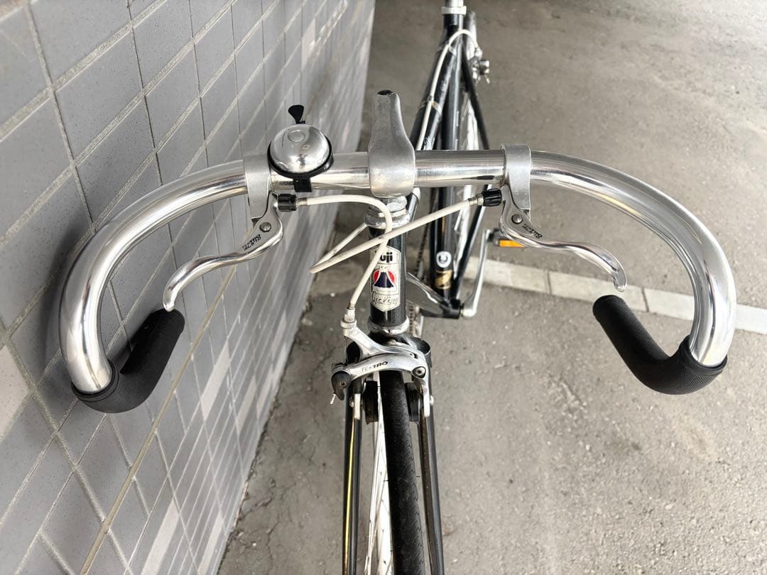 送料込 FUJI FEATHER クロモリ ピストバイク 52 完成車