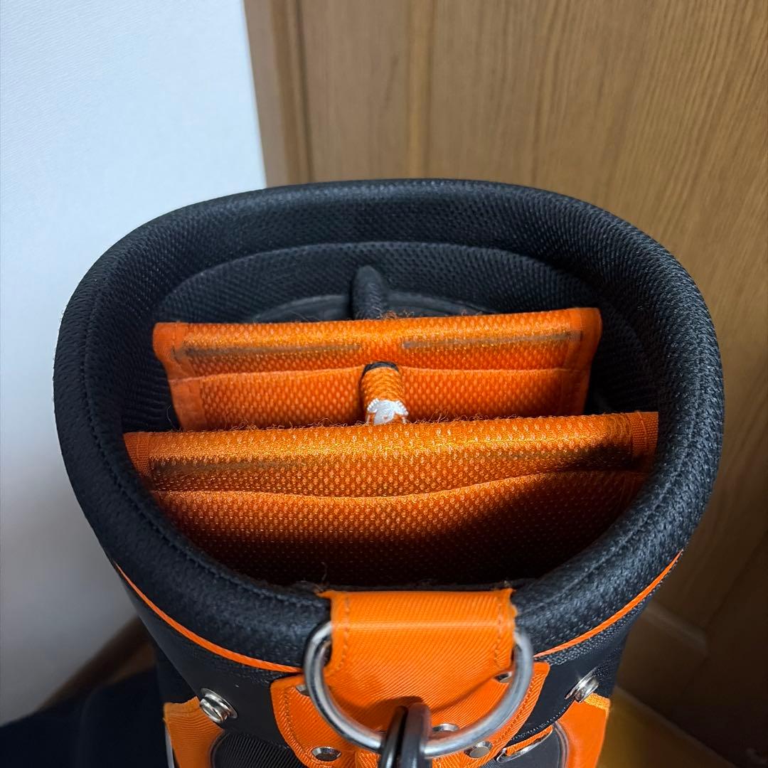 HONMA ホンマゴルフ　キャディバッグ　軽量　ブラック　オレンジ