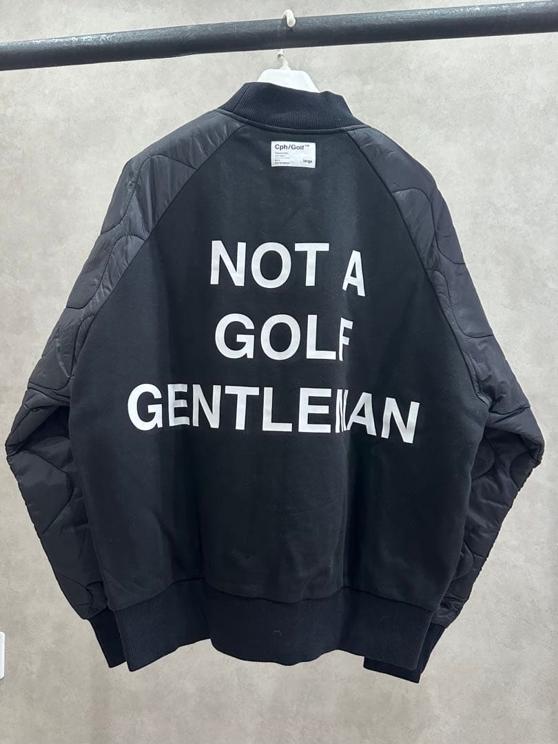 キャプテンズヘルムゴルフ　キルティング　L 黒　Cph Golf