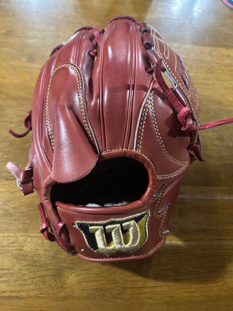 Wilson 赤 硬式グローブ