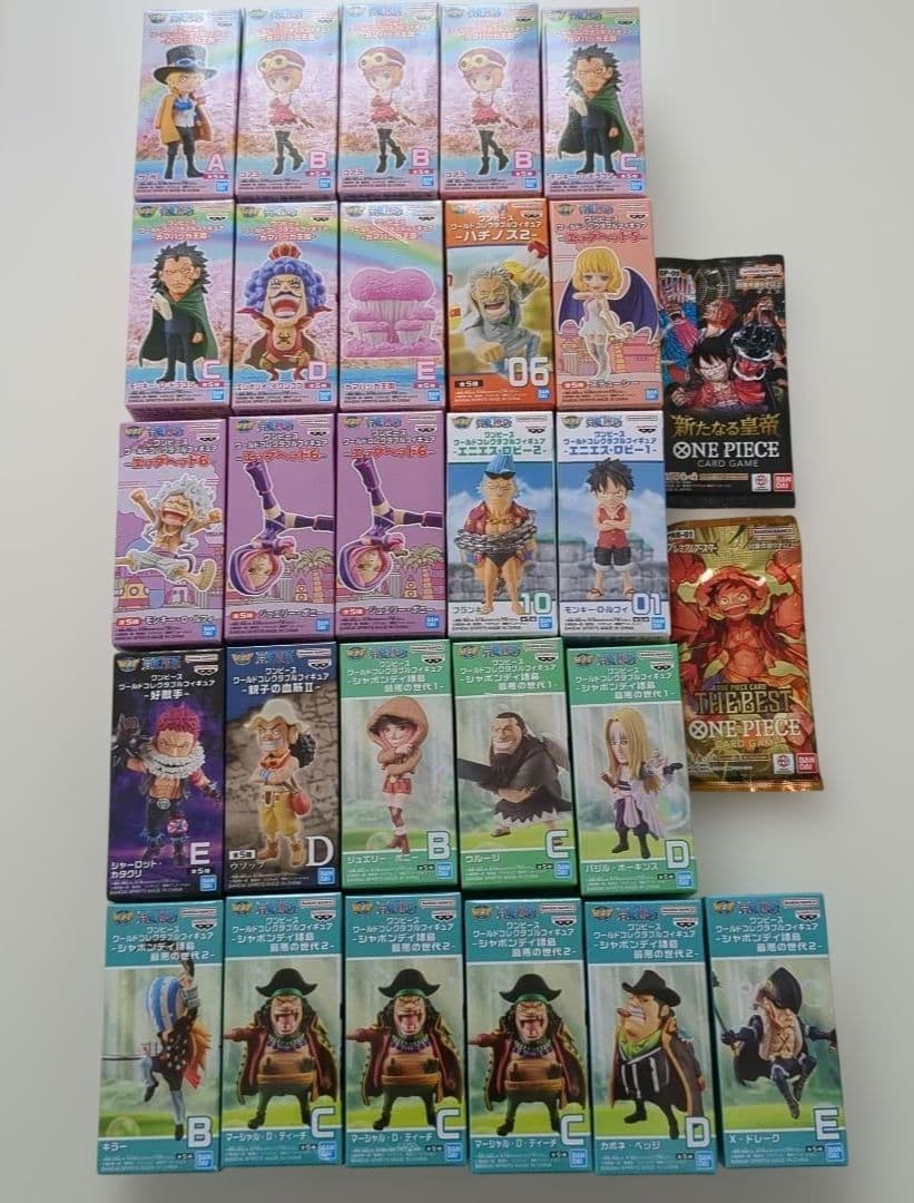 【28点】ONEPIECE★ワンピース★ワーコレ★カード★新品未開封品★匿名配送