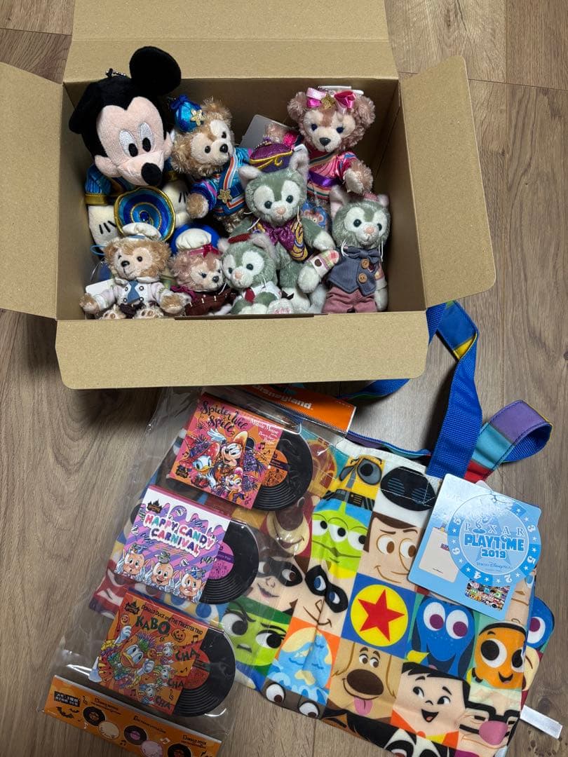 disney ディズニー　ぬいセット