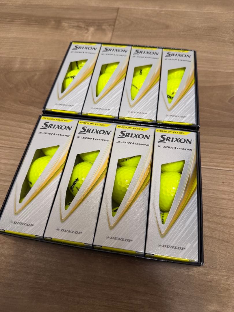 SRIXON Z-STAR DIAMOND ゴルフボール 8個セット