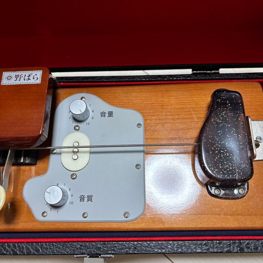 【稀少】 琴伝流 大正琴 野ばら ハードケース 音楽 電気大正琴 美品 楽器