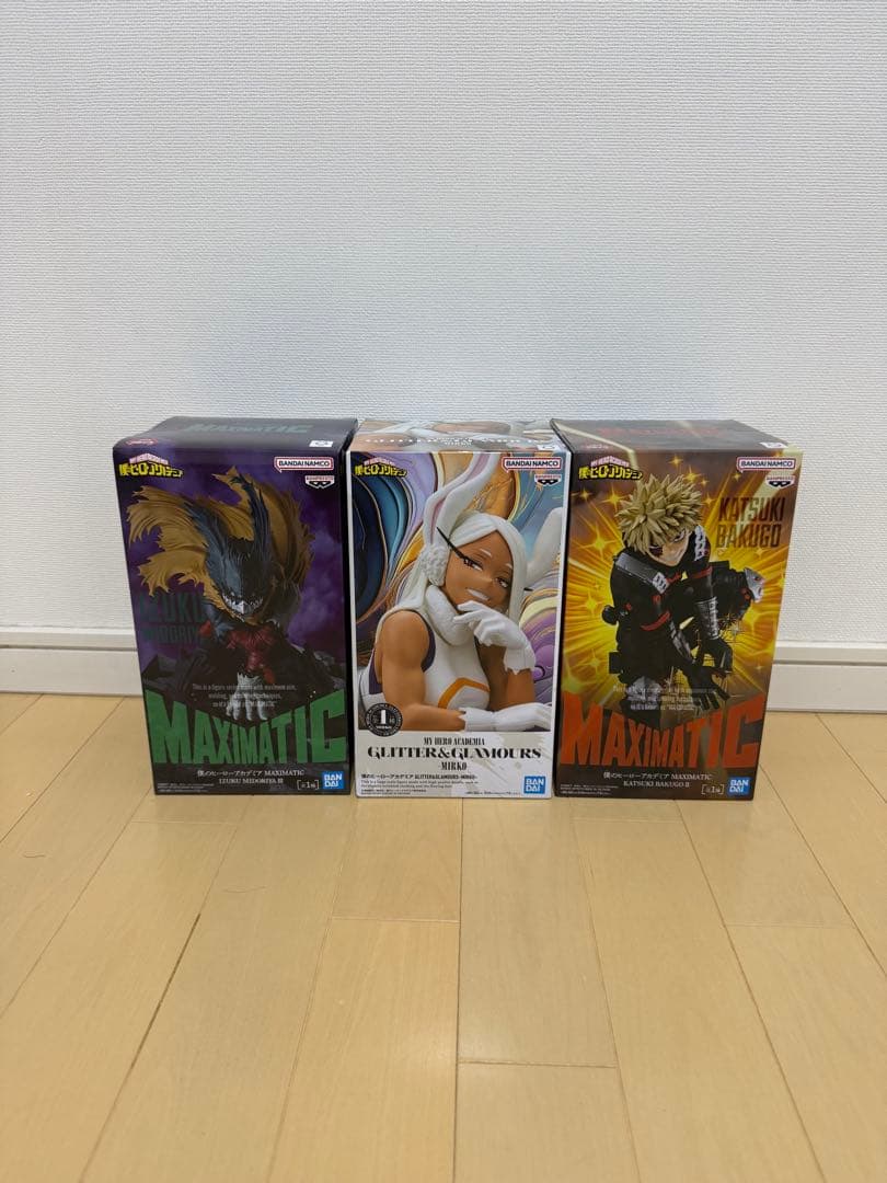 僕のヒーローアカデミア フィギュア3体セット