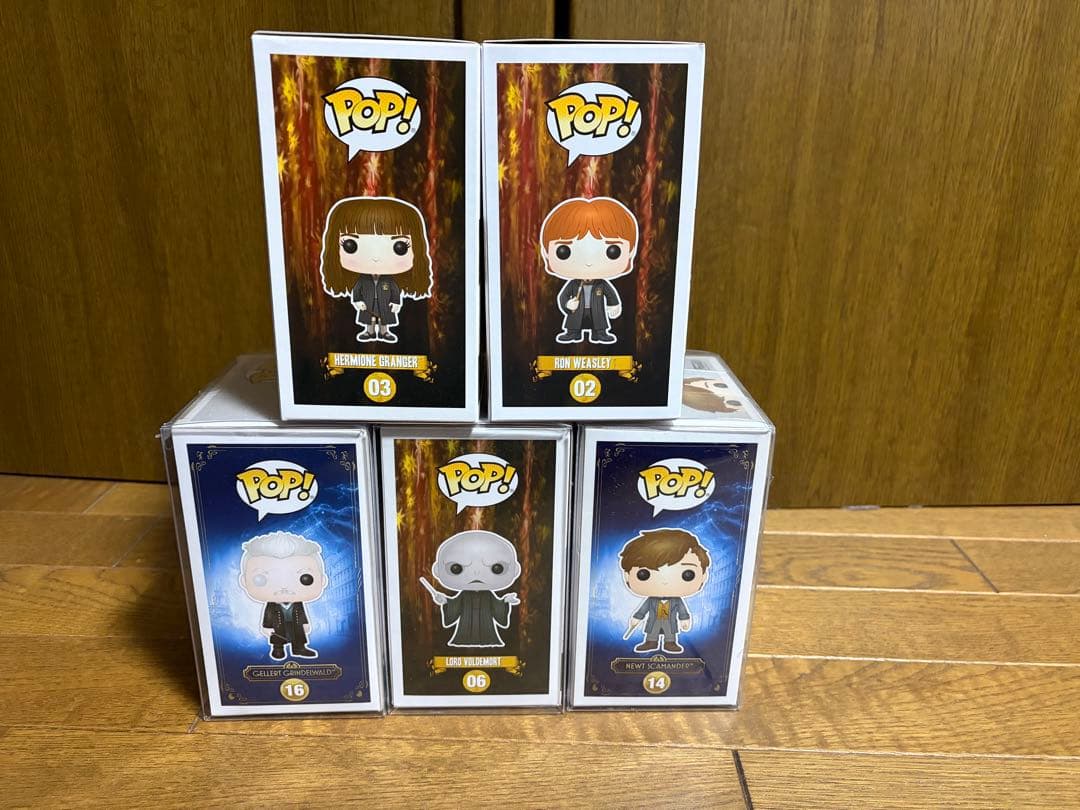 funkoPOP ハリーポッター＆ファンタスティックビースト　5体セット