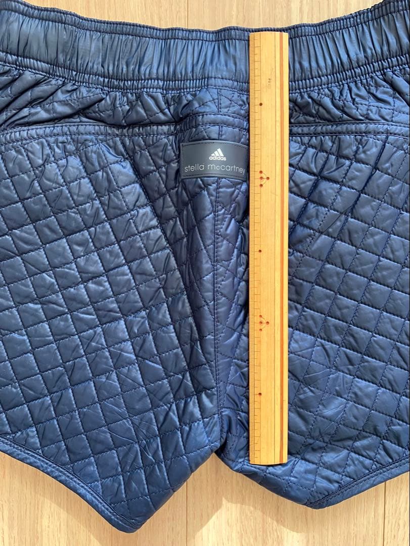 adidas stella mccartney ネイビー ショートパンツ　美品