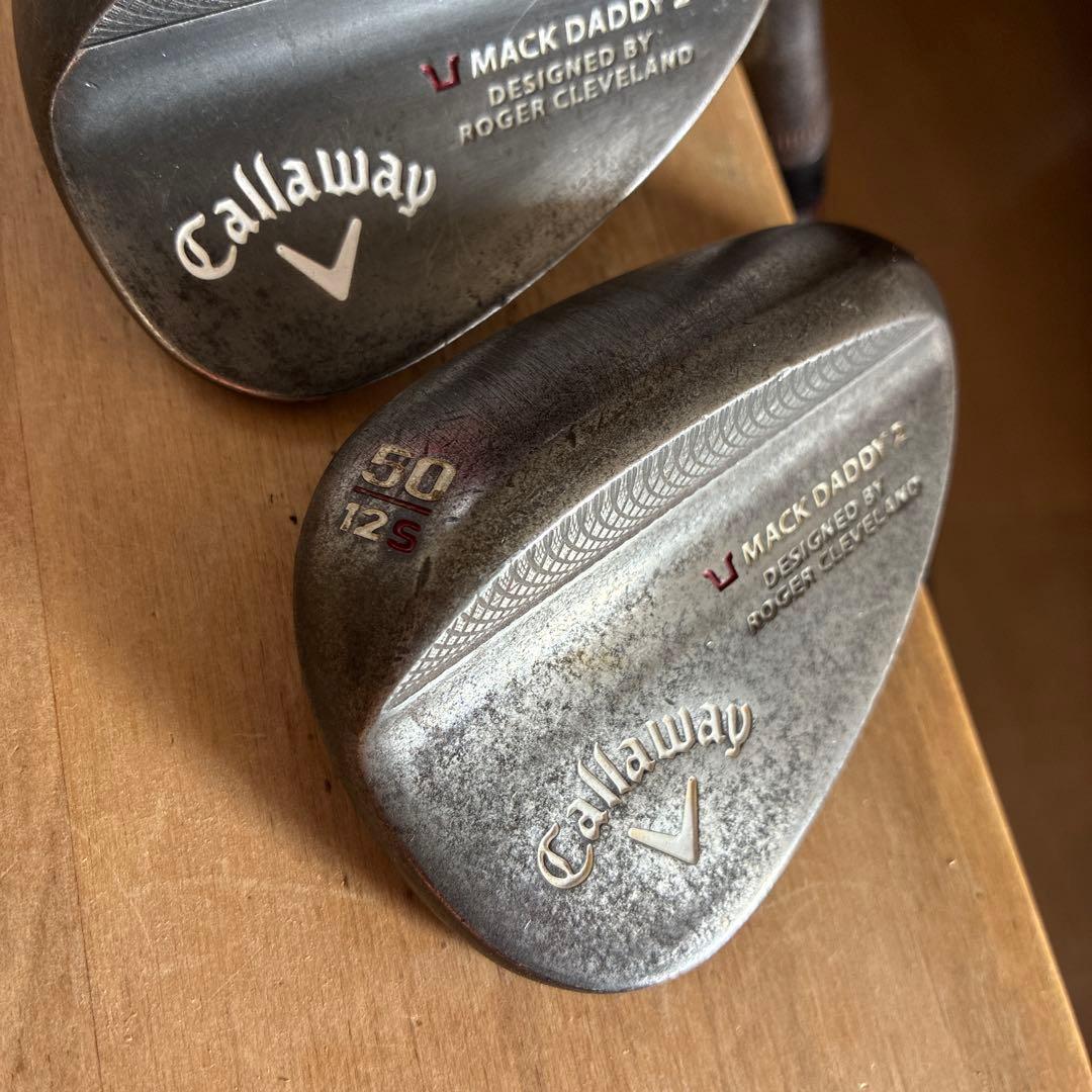 【callaway】MACK DADDY 2 ノーメッキウェッジ50° 56°